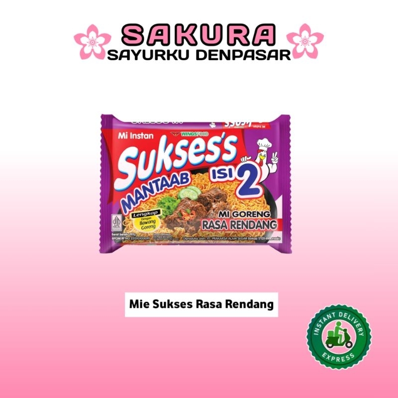 

Mie Suksess Goreng Rasa Rendang - SAKURA