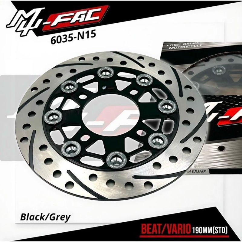 Cakram Depan MUFAC Beat Vario Scoopy Floating Disc N15 Uk Standar 190mm