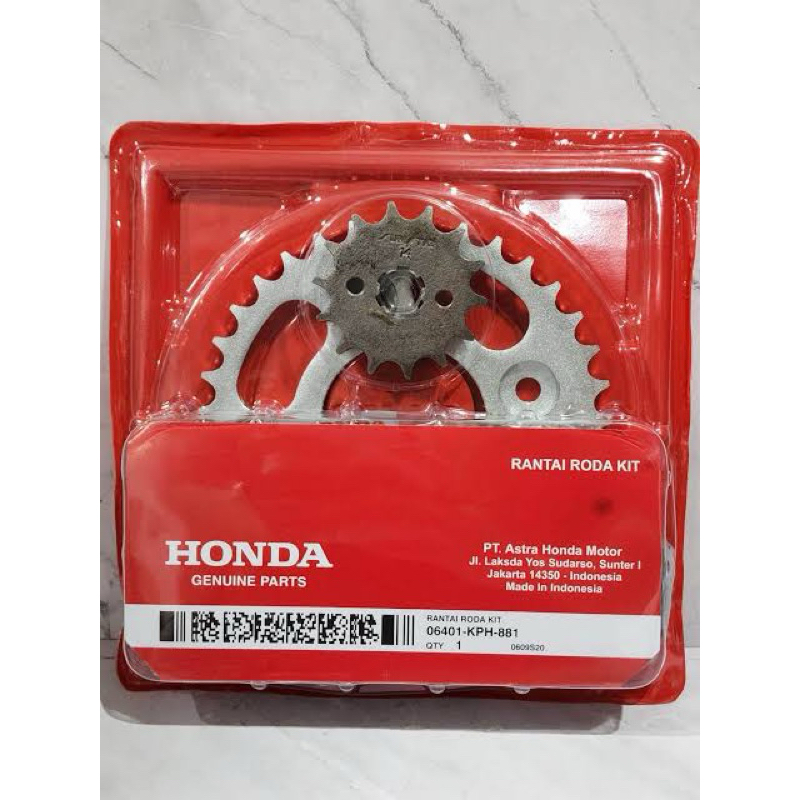 Gear Set Gir Set Press Honda Kharisma Supra X 125 KPH