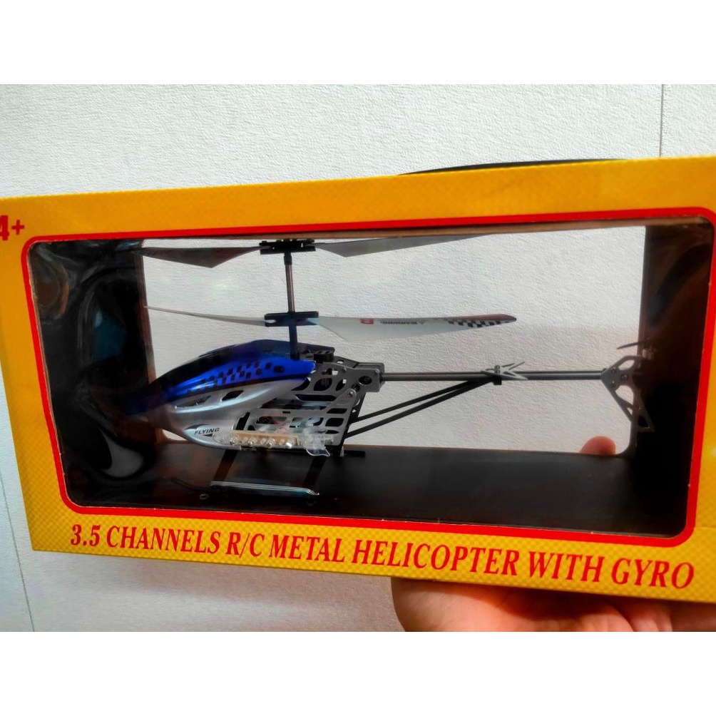 PROMO BESAR Mainan rc helicopter hx73 gyroscope helikopter remot kontrol