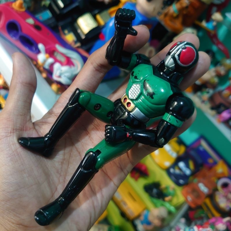 Kamen Rider Black RX Ksatria Baja Hitam 15cm Artikulasi Bandai 1995