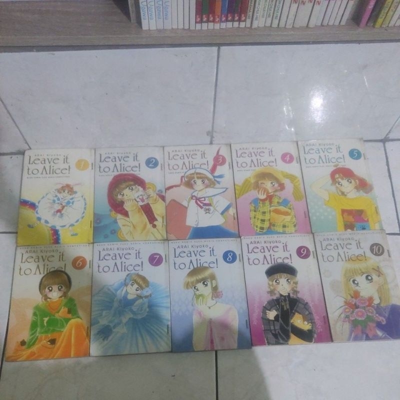 komik leave it to alice vol 1-10 set tamat arai kiyoko