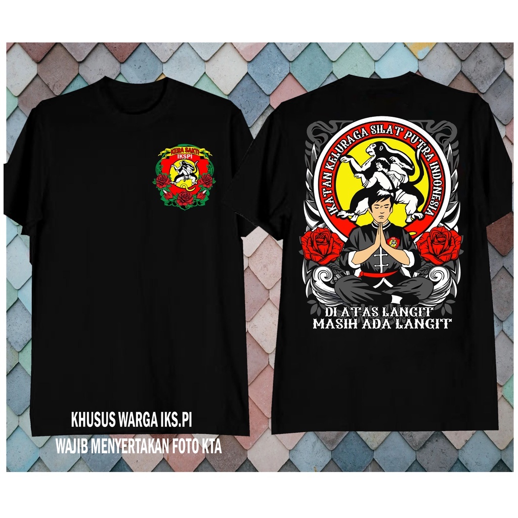 BAJU KAOS IKSPI mawar mrh KAOS UNTUK PRIA/WANITA COD