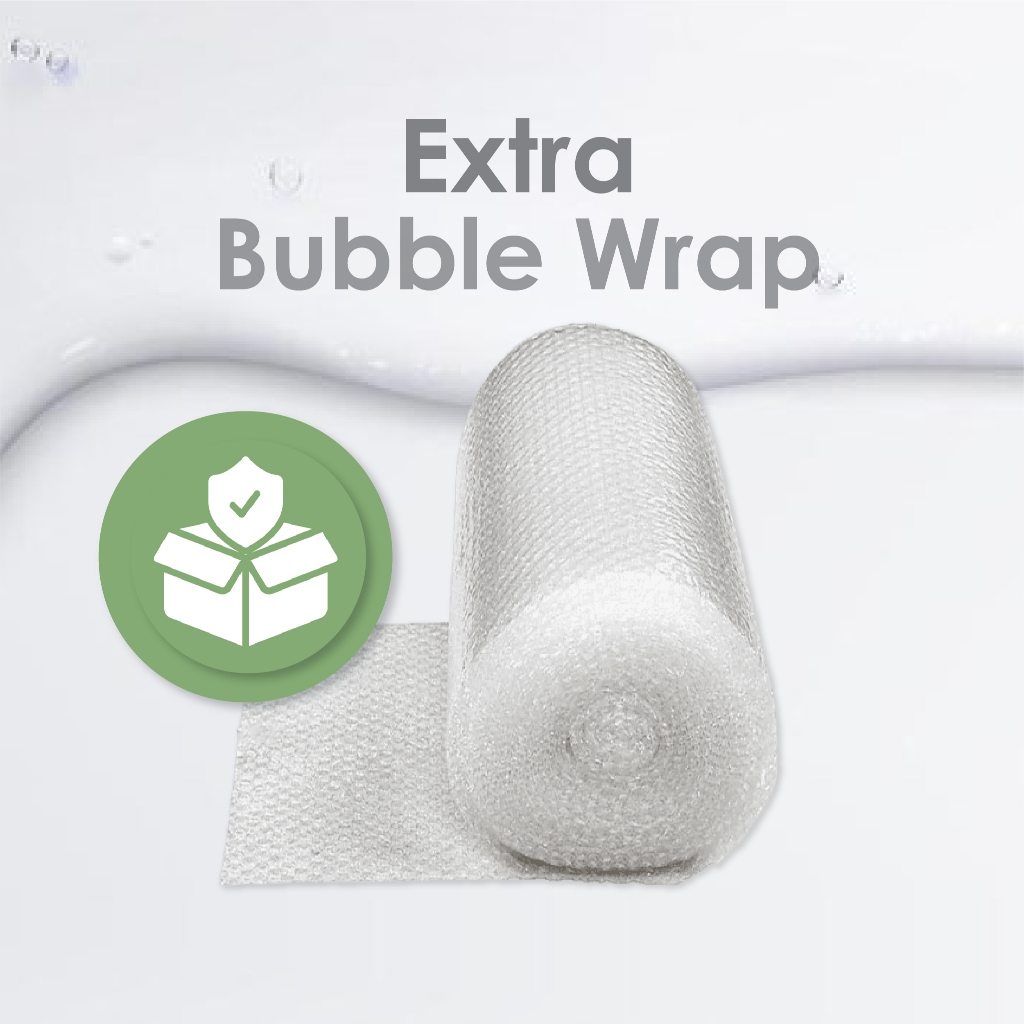 

Tambahan Packing Ekstra Bubble Wrap