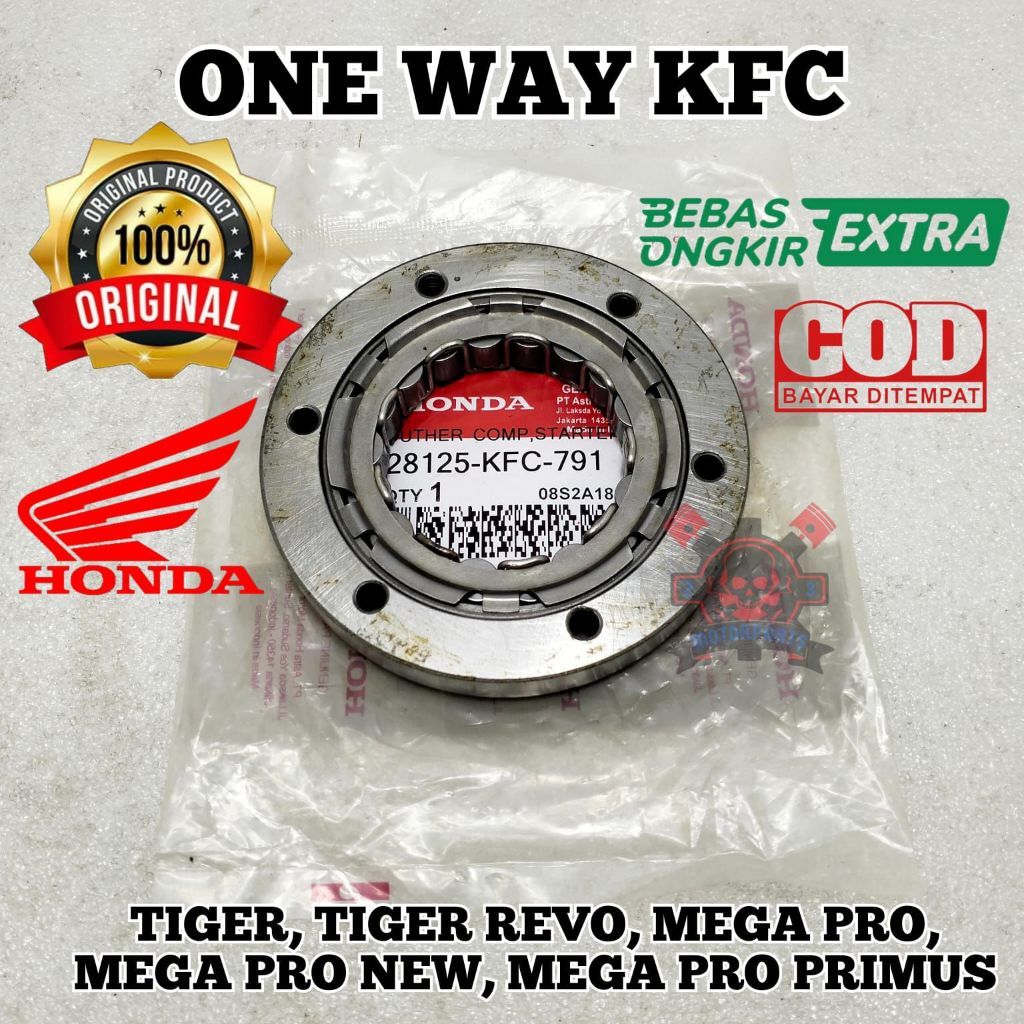 ONE WAY STATE HONDA KFC TIGER REVO MEGA PRO NEW PRIMUS BERKUALITAS HONDA AHM ORIGINAL