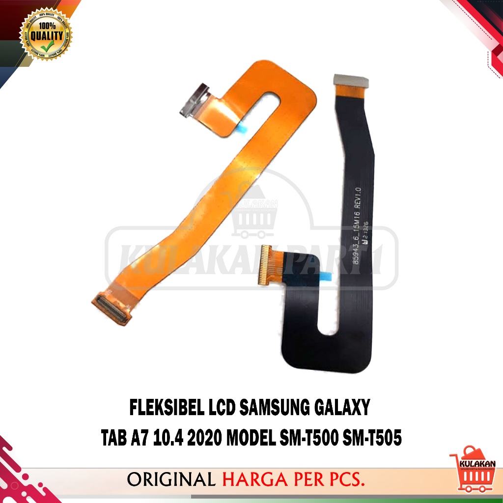 FLEXIBEL LCD SAMSUNG GALAXY TAB A7 10.4 2020 Model SM-T500 SM-T505