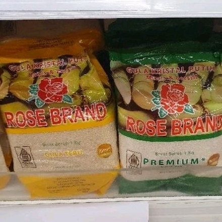 

Rose Brand Gula murni tebu alami Hijau / Kuning 1 kg