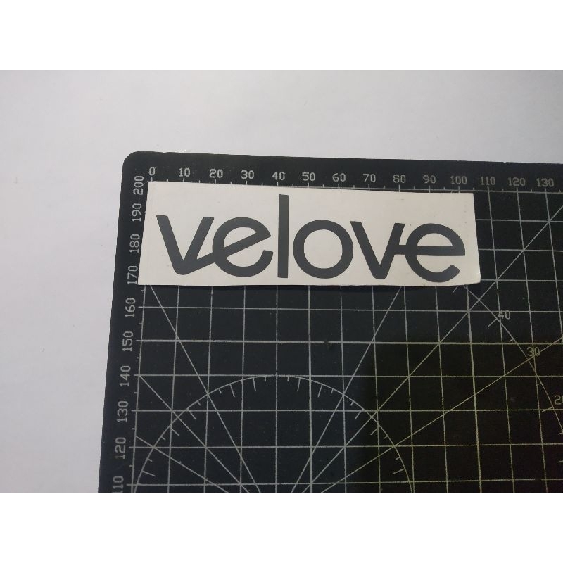 

cutting stiker velove