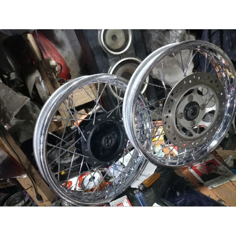 velg ring'14 model Strail Mini Supra fit new karisma Revo lama Supra lama { second berkualitas }