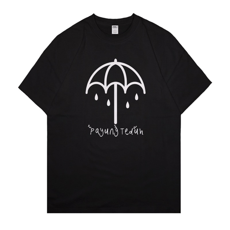 Xtrememerch BMTH x Payung Teduh Boxy Fit T Shirt Original Kaos