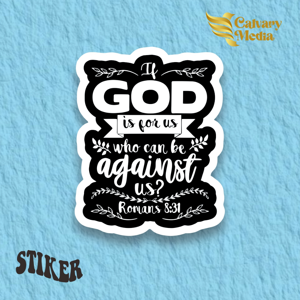 

Stiker Rohani Kristen_God is For You_1 Viral