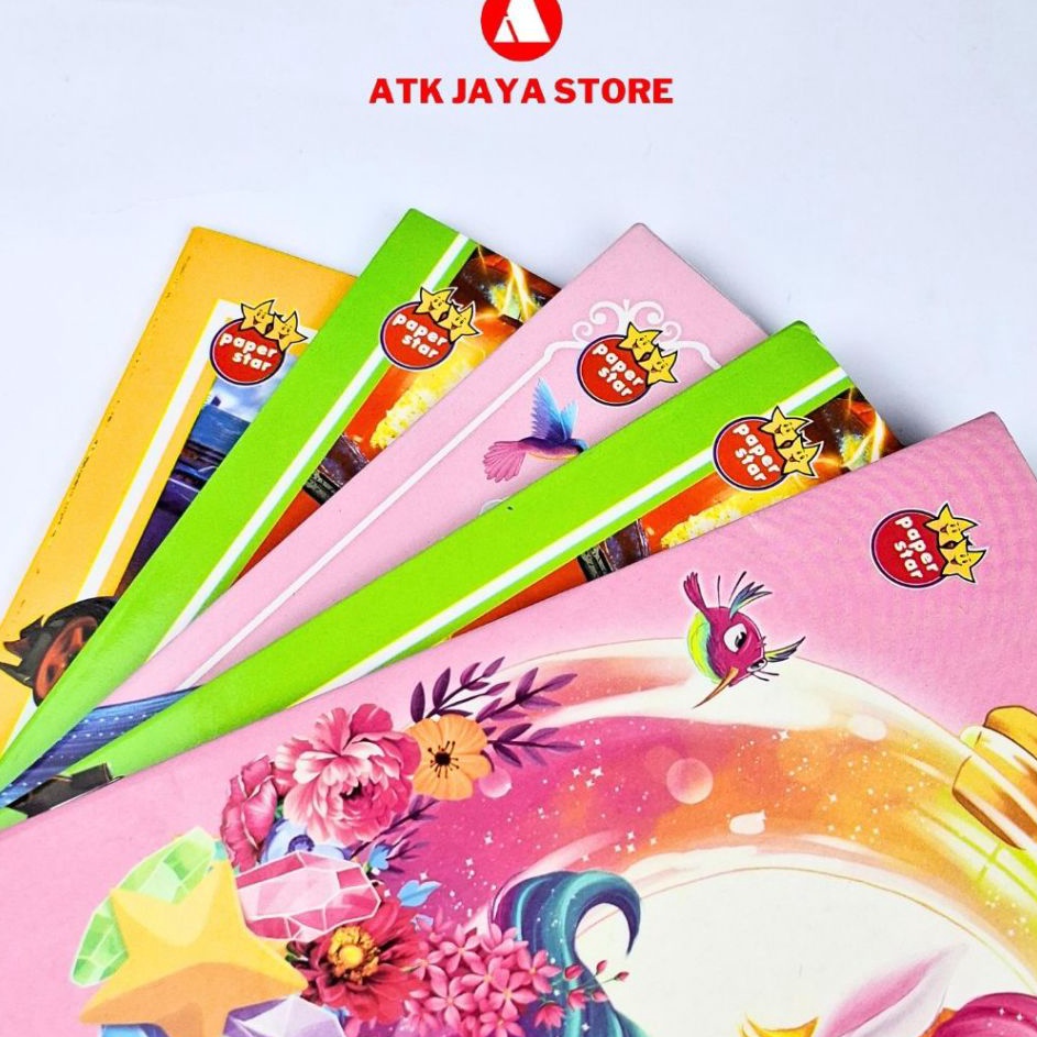 

Dipesan ya BUKU TULIS PAPERSTAR 38 1 PACK ISI 1 BUKU