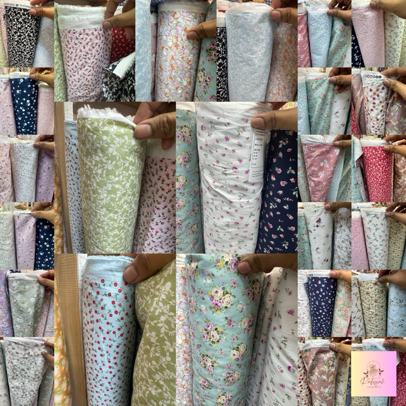 Kain/Bahan KATUN MOTIF JEPANG JAPAN PREMIUM