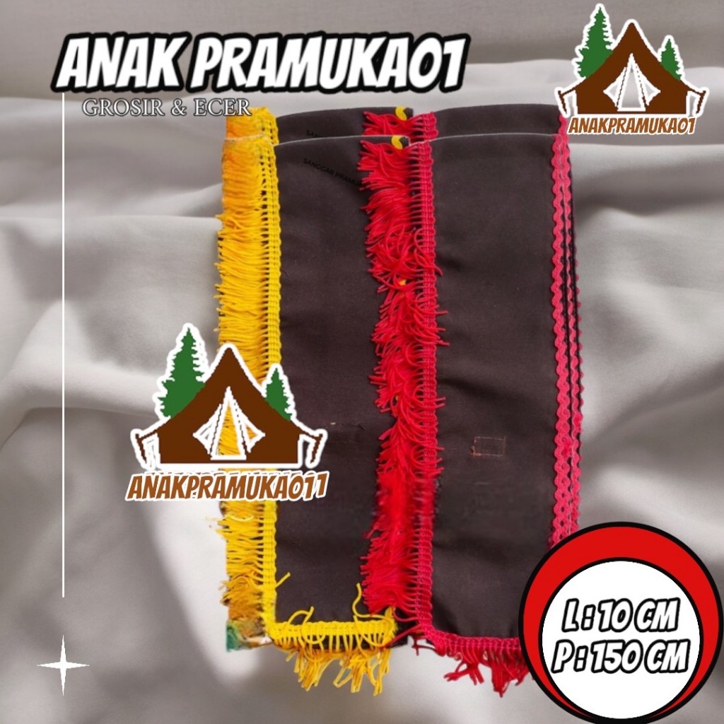 Selendang tkk rumbai / selendang tkk Pramuka rumbai