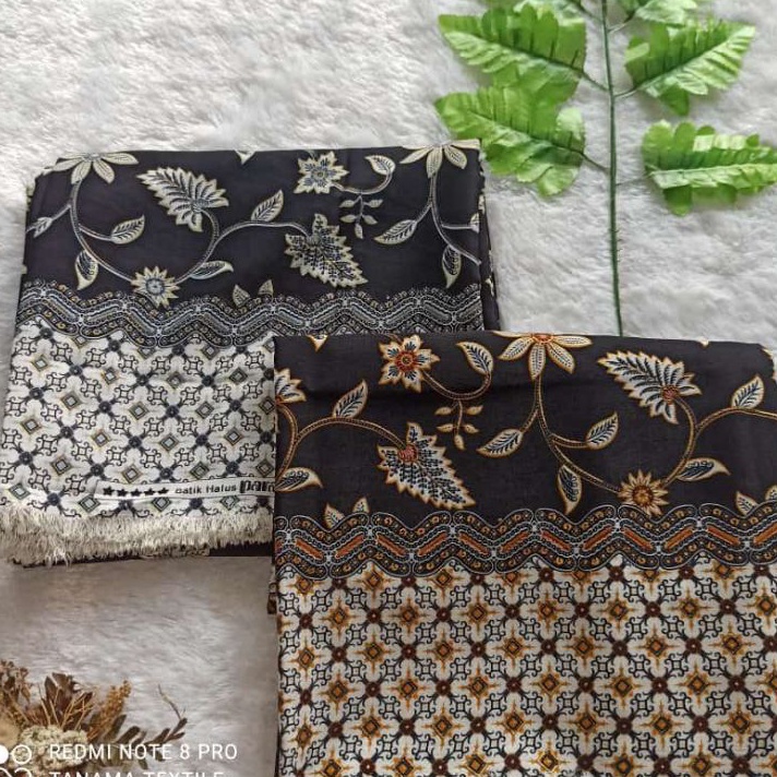 New  COD  Bahan Kain Batik Printing Motif Bunga Melati  meteran  grosiran tanah abang  premiun  baha