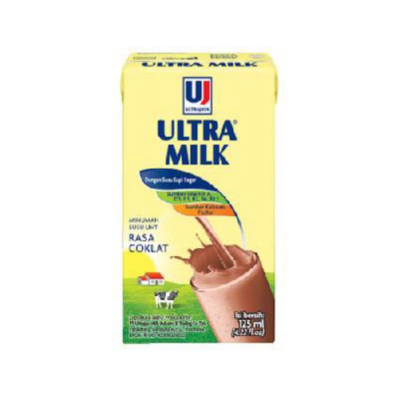 

Ultra milk Susu UHT Coklat 125ml