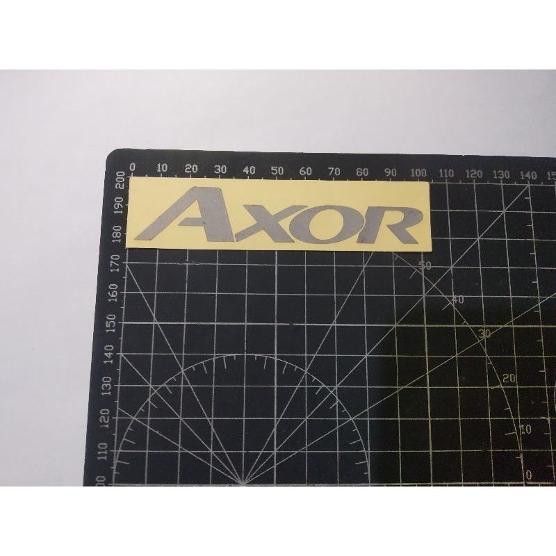 

cutting stiker axor