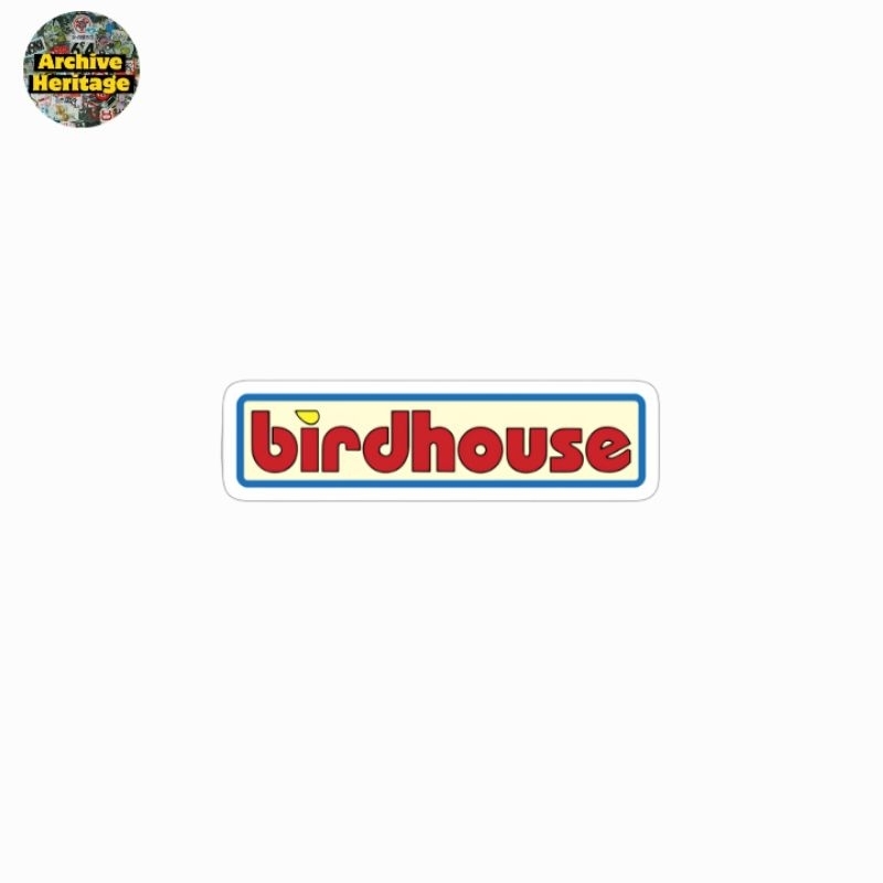 

sticker Birdhouse logo skateboard skateshop clothing brand stiker