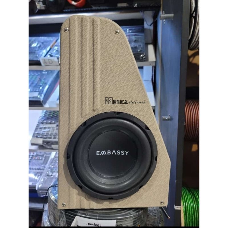 Paket Box Sudut Avanza Gen 1 Paket Box sudut 8 inch plus speaker  Embassy Box sudut Avanza