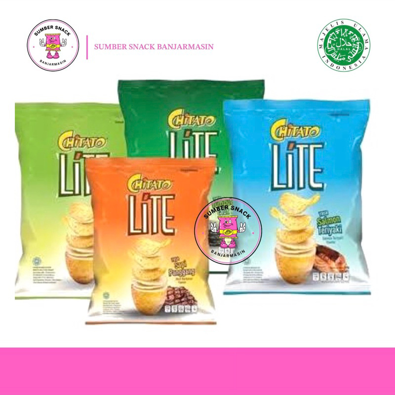 

Chitato Lite Keripik Kentang (4 Varian Rasa) (2 Ukuran)