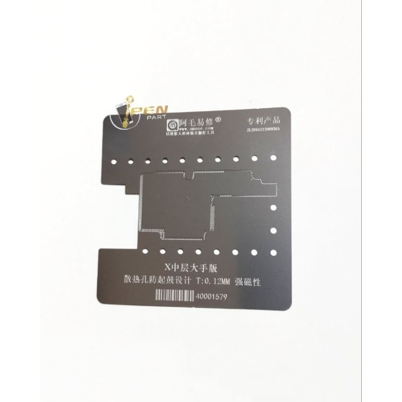 Plat Cetakan Middle Frame Iphone X Amaoe Org BGA Stencil