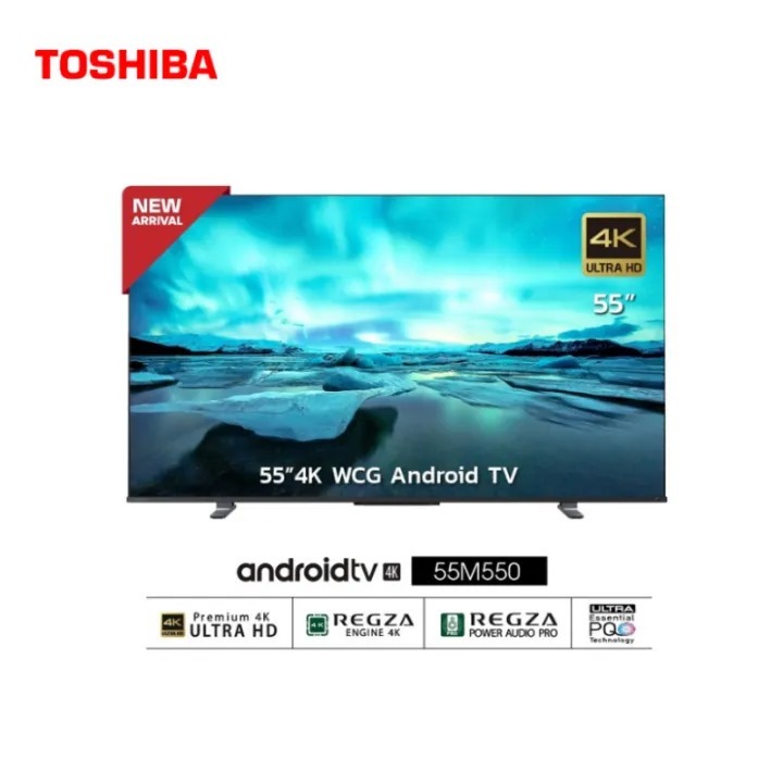 TOSHIBA ANDROID SMART TV 55 Inch 55M550KP 4K UHD