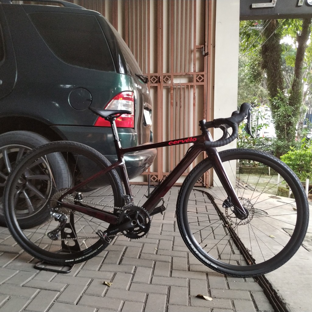 Cervelo Aspero 2022 Shimano GRX 600 size 48 Easton Panaracer Sepeda Gravel Bike Touring