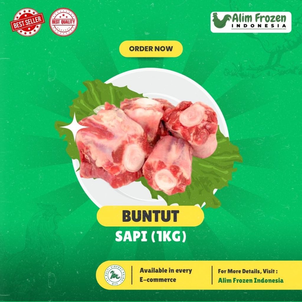 

Buntut Bali / Buntut Sapi Segar (Fresh Oxtail For Menu BALINESSE)