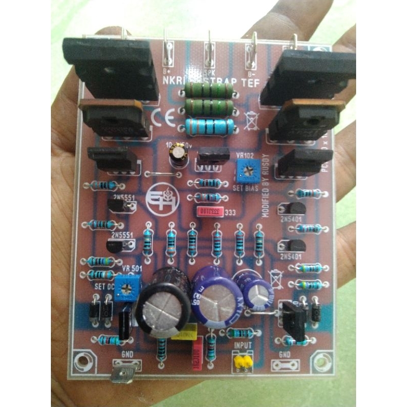 Kit driver nkri bostrap tef bias servo(low sub gler)