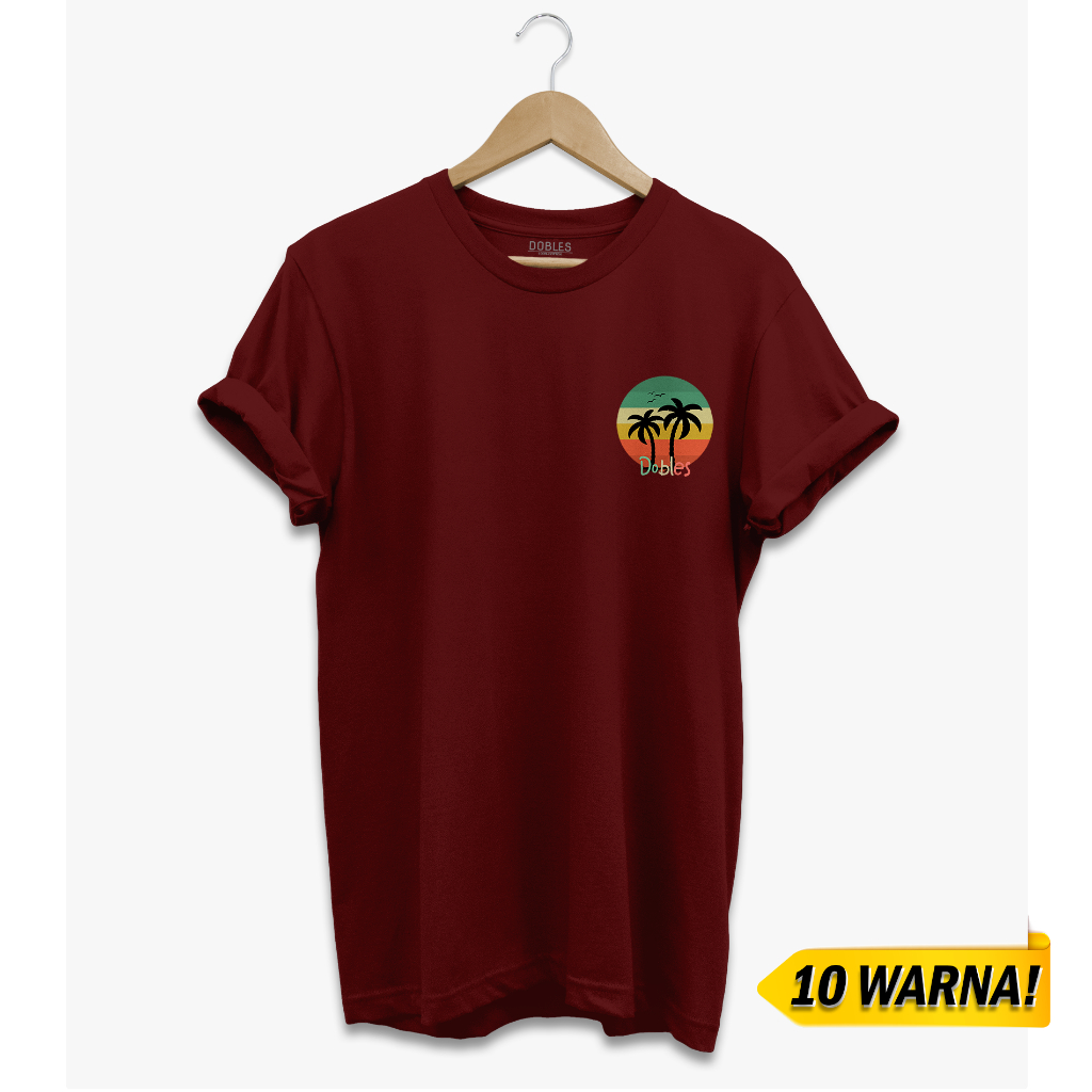Dobles - T-Shirt motif distro cowok - cewek / kaos / baju pria - wanita Hawai