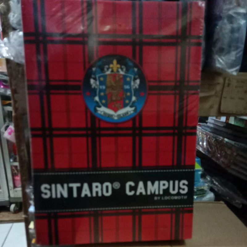 

Buku campus merk sintaro locomotif 70 lembar,10 buku. original locomotif