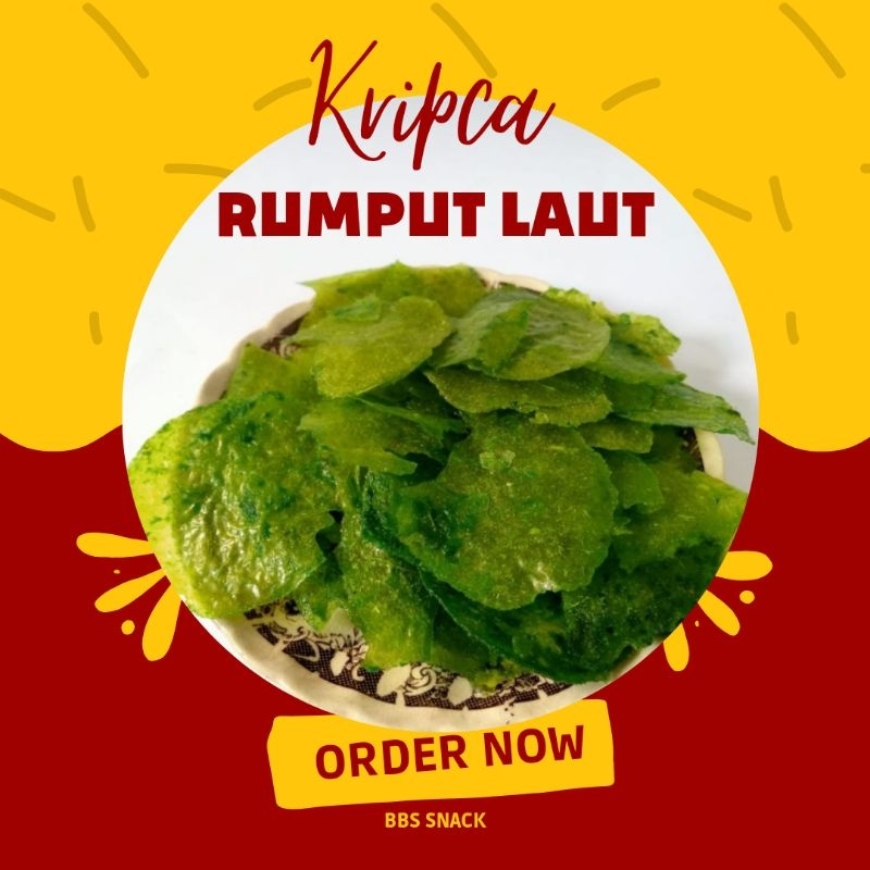 

Keripik Kaca Rasa Rumput Laut