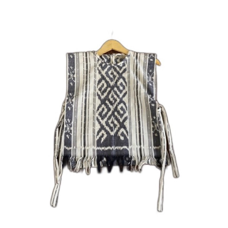 Rompi tenun original - vest outer tenun - rompi tenun pria wanita