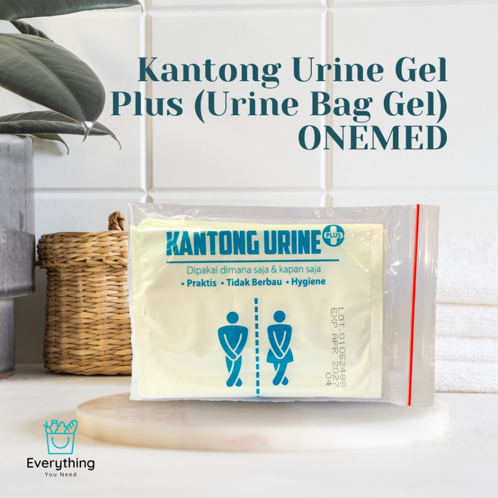 Kantong Urin Gel Plus ONEMED / Urine Bag Gel Plus ONEMED / Kantong Pipis / Perlengkapan Haji & Umroh