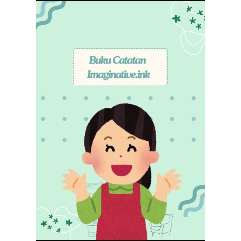 

Custom buku catatan ukuran A5 isi 30 Lembar (buku catatan pemasukan, buku rekap pemasukan toko dll)