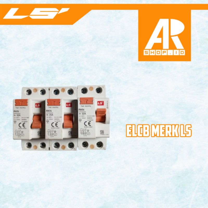 ELCB MERK LS-25 Barang second dijamin original