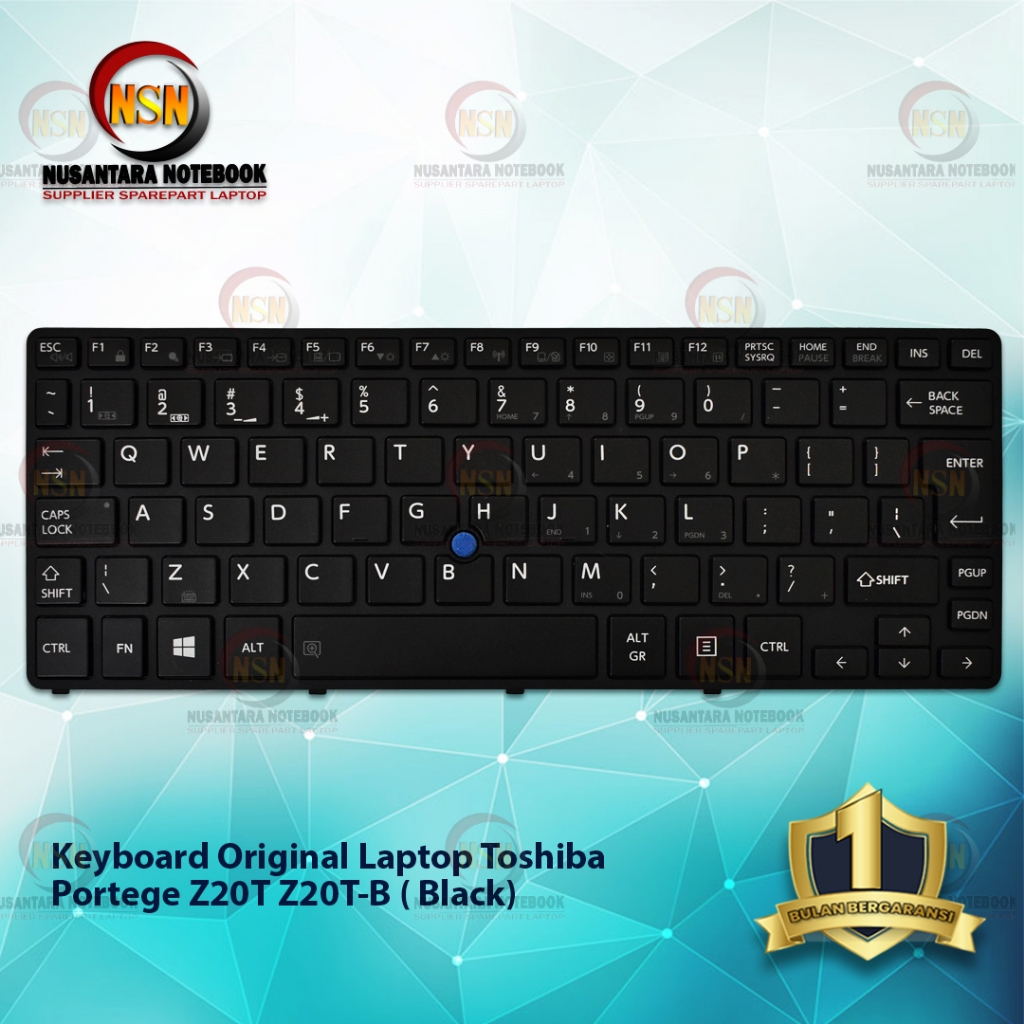 Keyboard Original Toshiba PORTEGE Z20T Z20T-B (Black)