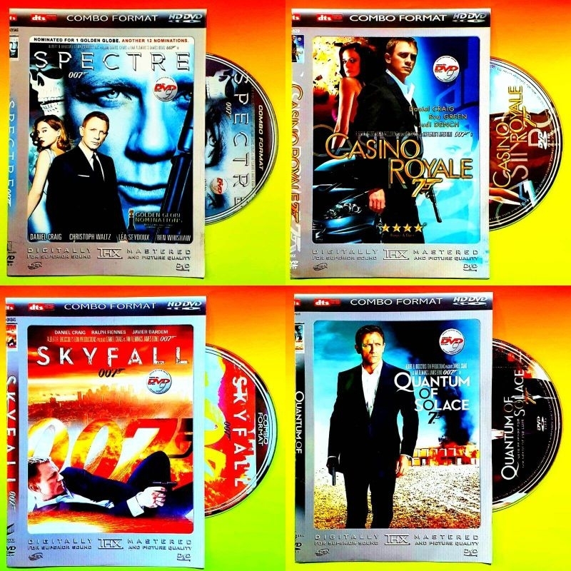 BEST QUALITY Promo Kaset Dvd Film James Bond 007 Sky Fall TERLARIS DTS ENTERTAINMENT