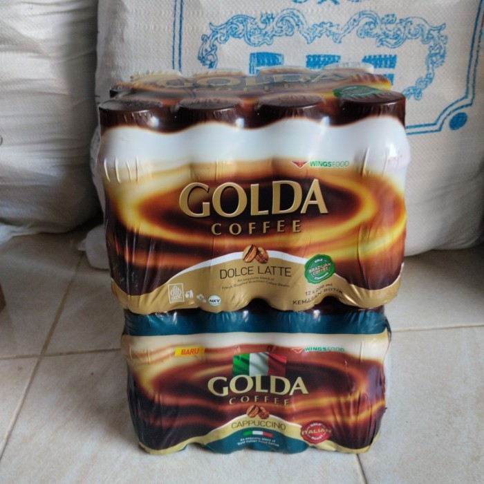 

Golda Kopi Kemasan Botol 200 ml 1 pack isi 12 pcs | Golda coffee | minuman kopi | kopi siap minum | Golda dolce latte cappucino