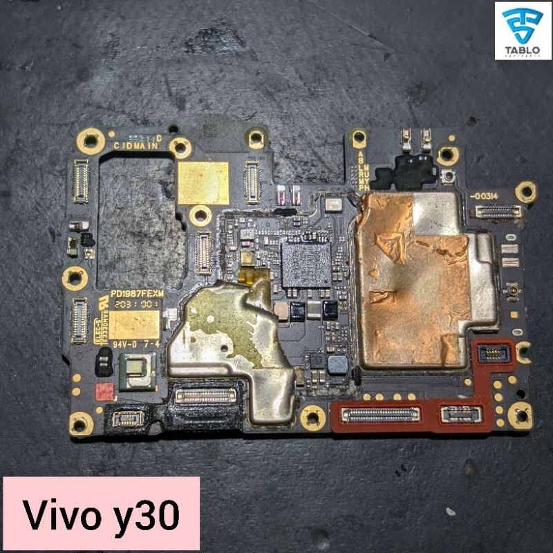 Mesin Vivo Y30 hidup normal garansi