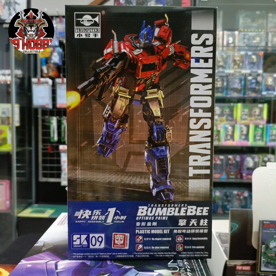 Trumpeter Model Kit Transformer Optimus Prime Bumblebee Movie