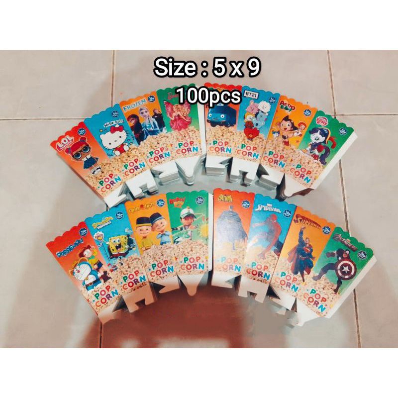 Kertas Pembungkus Popcron 9x5