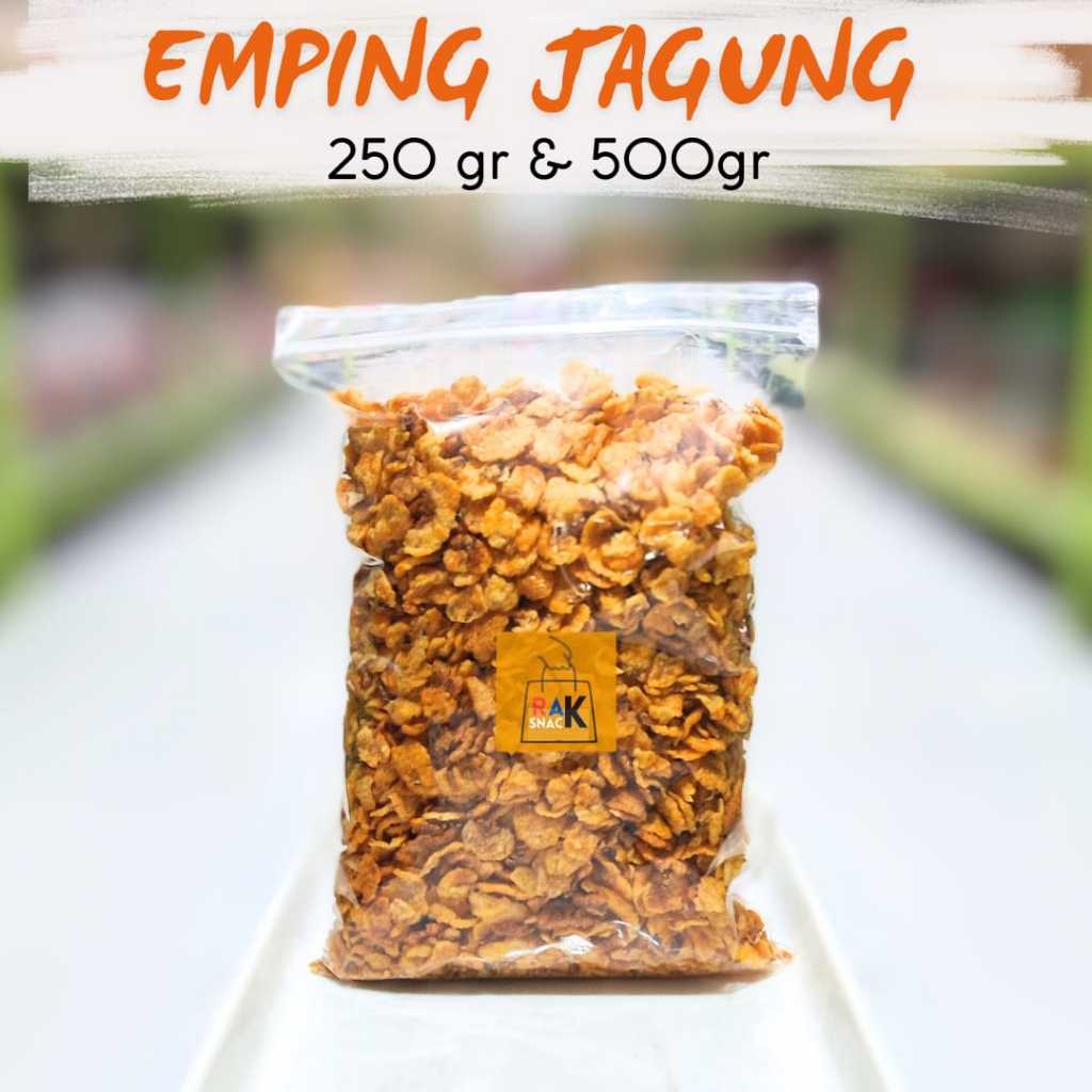 

EMPING JAGUNG MANIS PEDAS 250gr 500gr | Cemilan Murah 1 Pouch