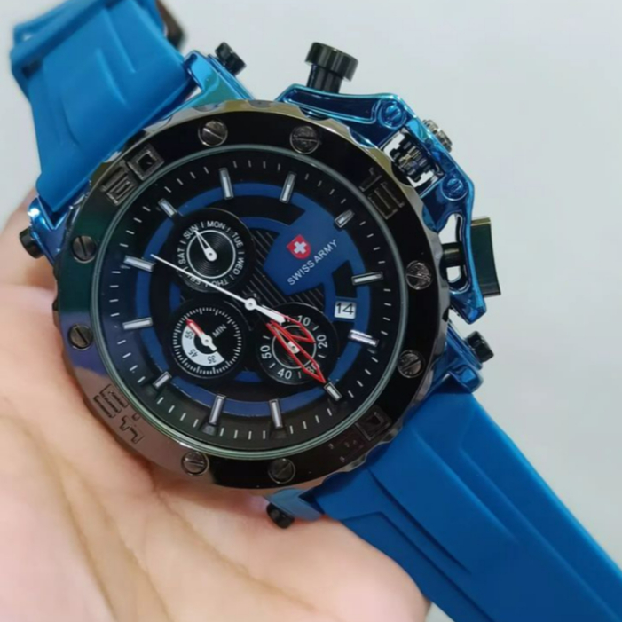 Jam Tangan Merk SwissS Army Chrono Aktif Mewah