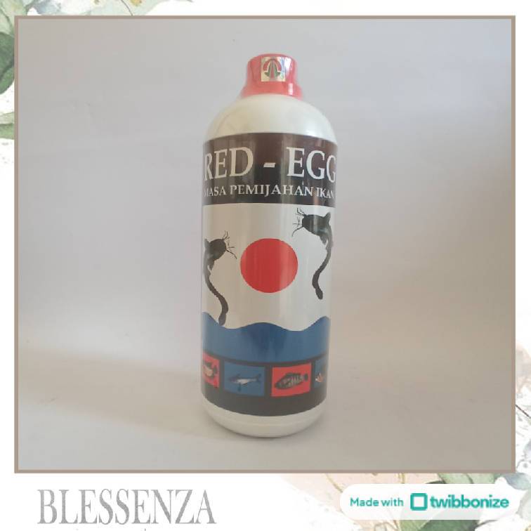 RED EGG  1 L - MULTIVITAMIN PENAMBAH BIRAHI & PENINGKAT REPRODUKSI TELUR INDUKAN IKAN