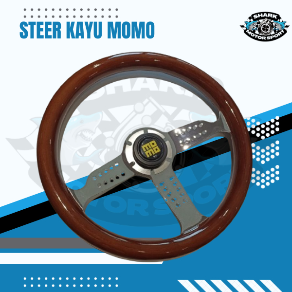 Steering Wheel Momo Stir Momo Kayu