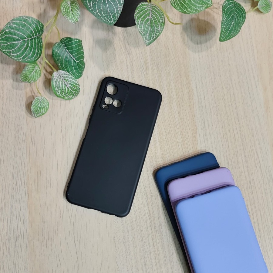 MOLAN CANO Case Vivo Y33S premium silicone full cover Anti Noda Jamur