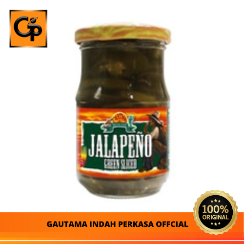 

Acar Cabai Cantina Mexicana Jalapeno Green Sliced 190g