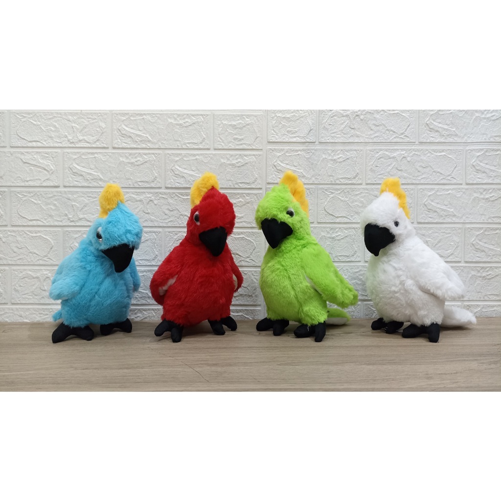 Boneka Animal Burung KakakTua , Boneka Burung Kakaktua