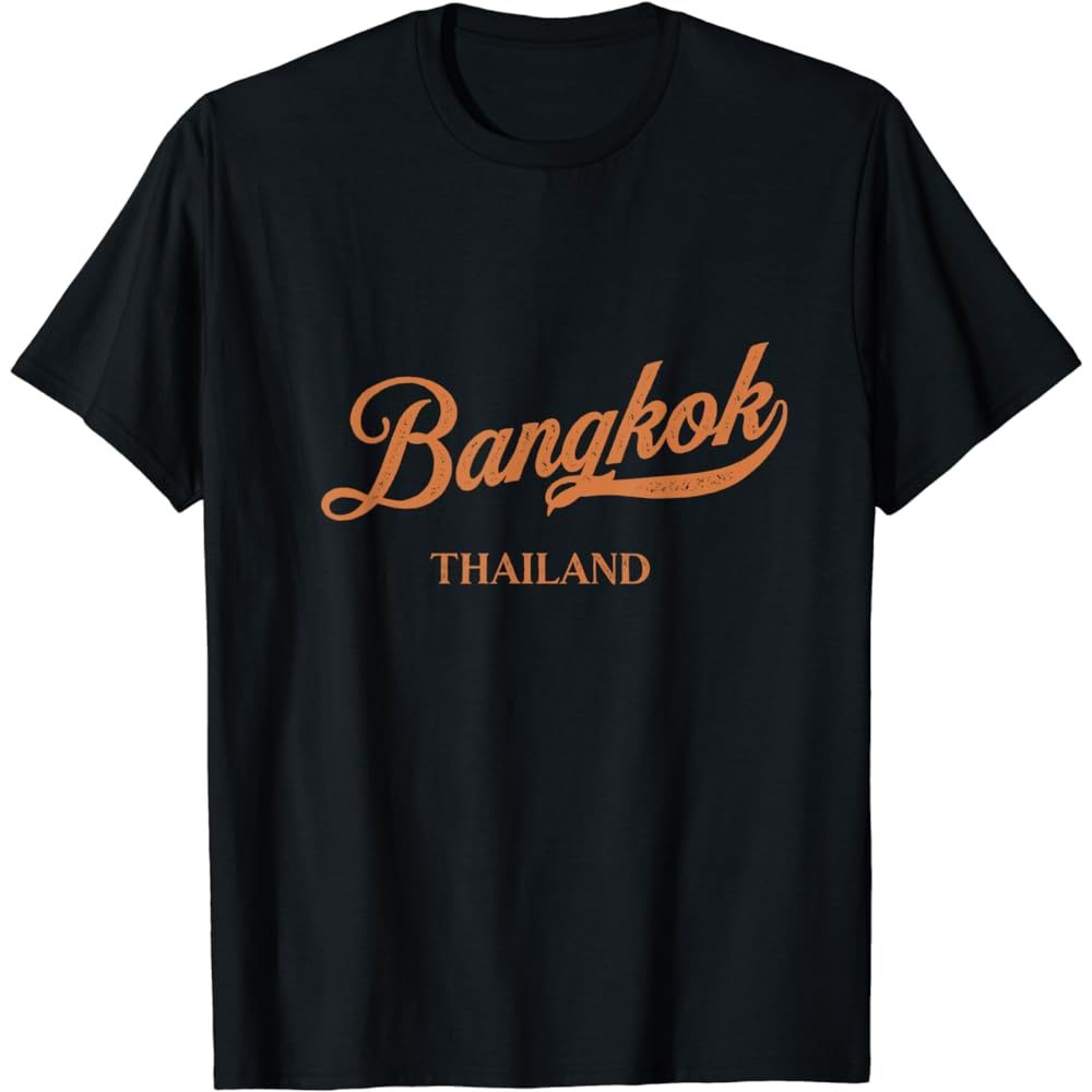 Kaos Oleh-oleh Thailand Bangkok- Baju Souvenir Thailand Bangkok Batch 2